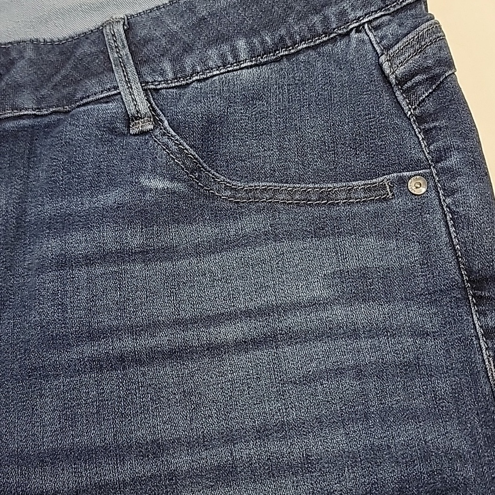 WIT & WISDOM SOPHIE 16W DARK BLUE JEANS - Picture 4 of 12